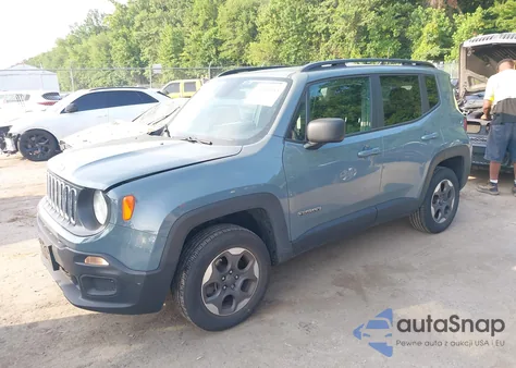 2018 Jeep Renegade Sport 4X4 from USA, damaged, VIN ZACCJBAB9JPH24562